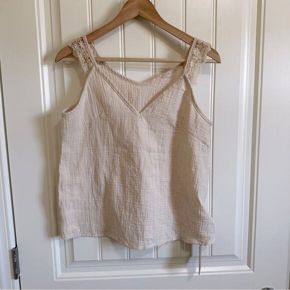 Shein women’s tank top xs NWT‎ tan - Picture 2 of 7